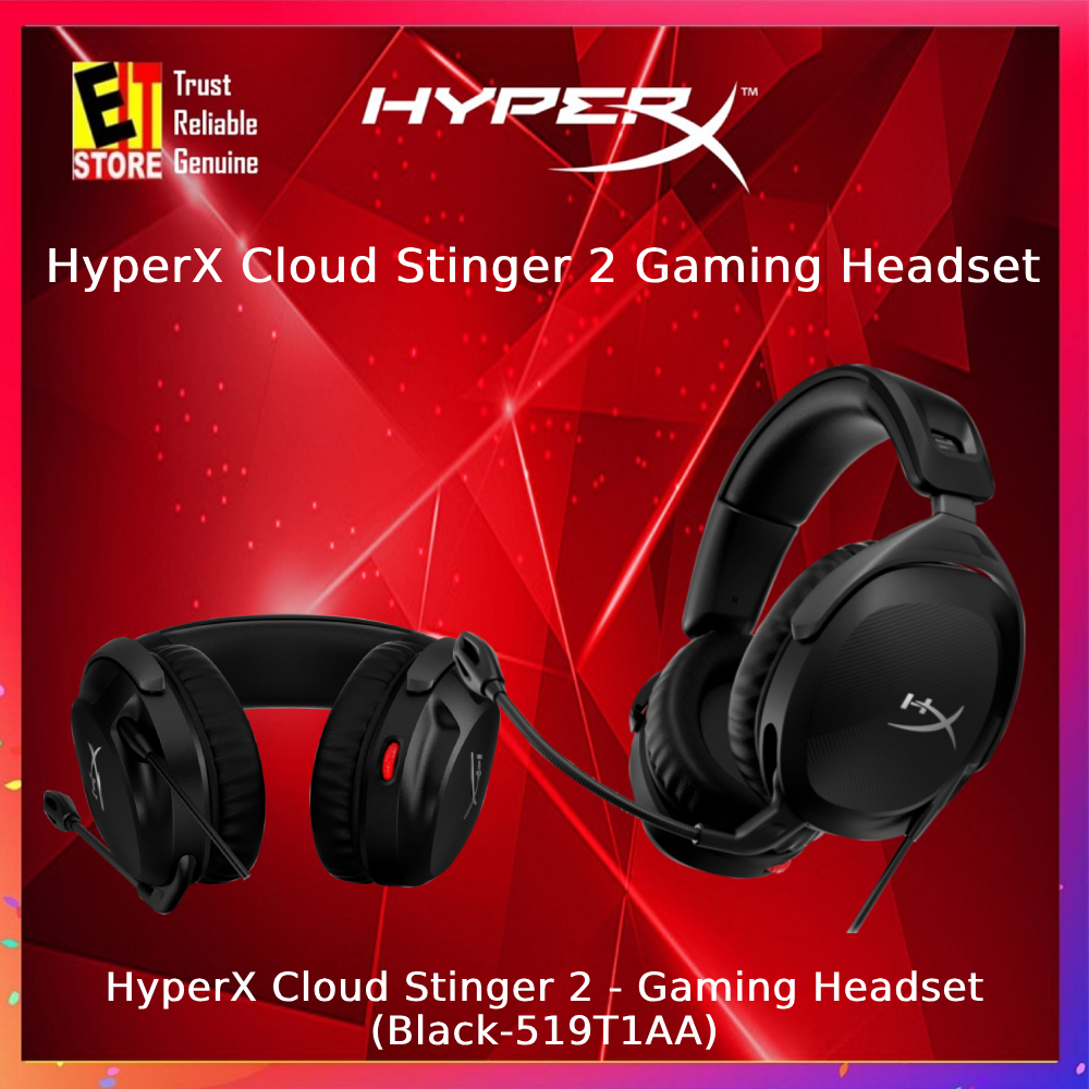 HyperX Cloud Stinger 2 DTS Headphone Wired Gaming Headset (2yrs ...