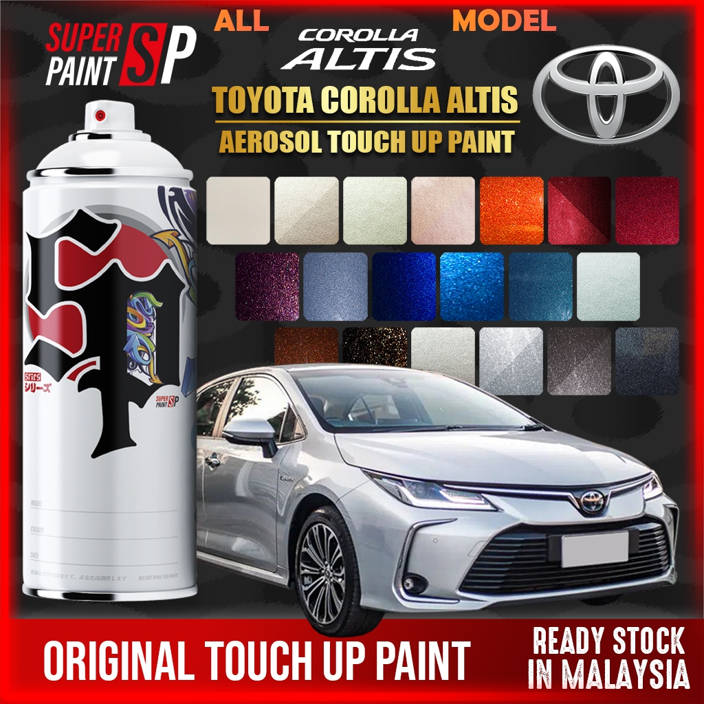 TOYOTA COROLLA ALTIS 】 Touch Up Paint All Colors 🚗 370ml Aerosol Spray ...