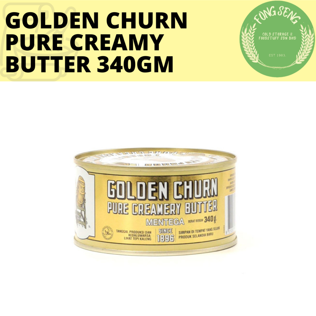 GOLDEN CHURN Pure Creamy Canned Butter 340gm | Shopee Malaysia