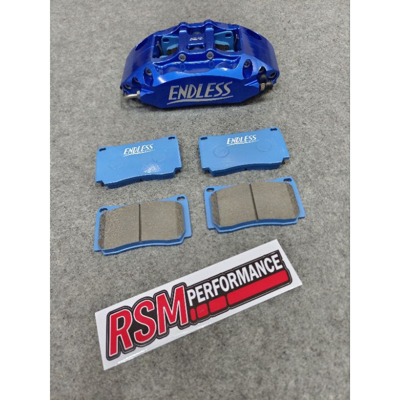endless caliper pad brake replacement pad brake endless 4 & 6 pot s4f