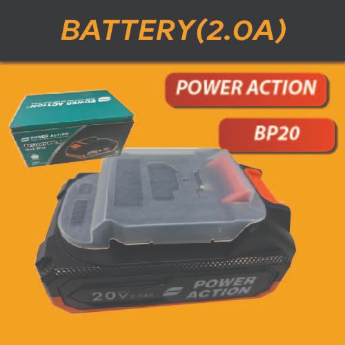 Power Action 20V Battery (BP20 & BP40)/ Battery Charges (BC20) | Shopee ...
