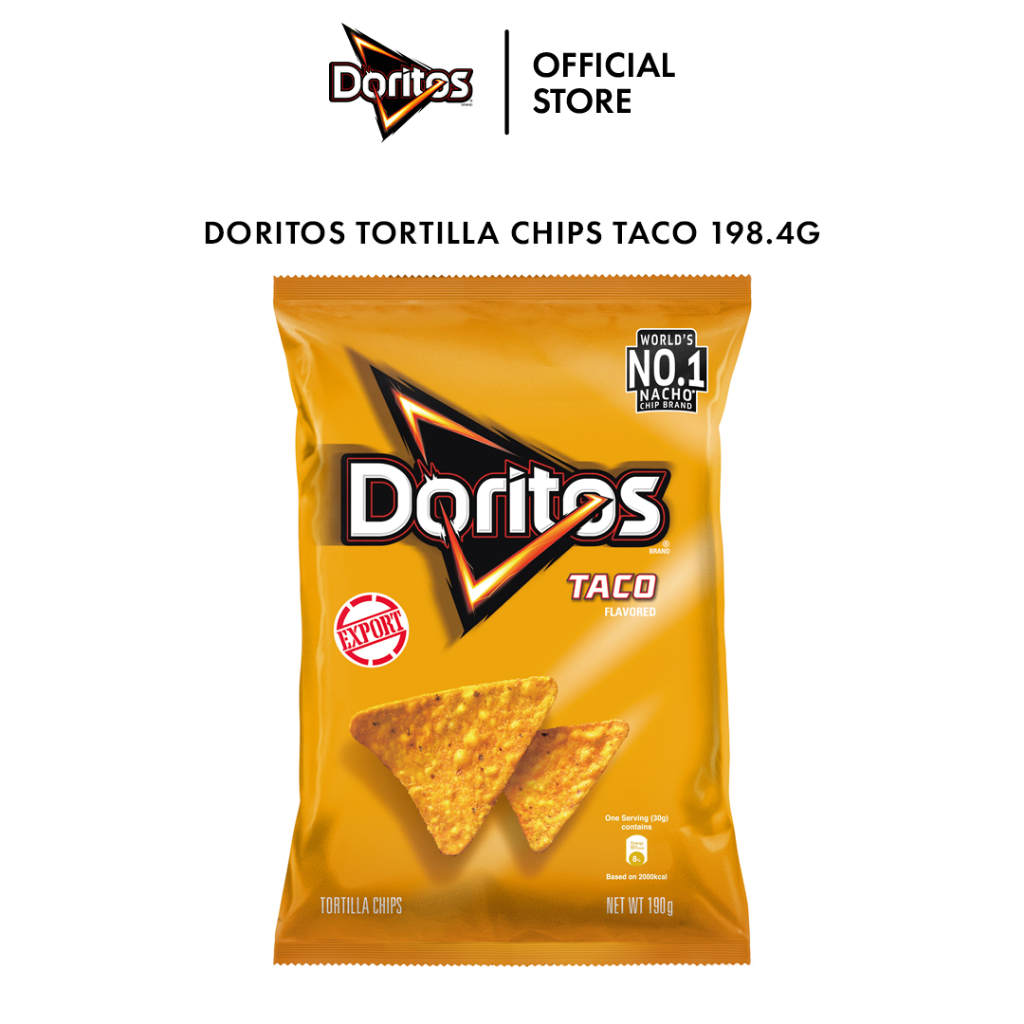 Doritos Tortilla Chips Taco 190g (Exp : 28 February 2024) | Shopee Malaysia