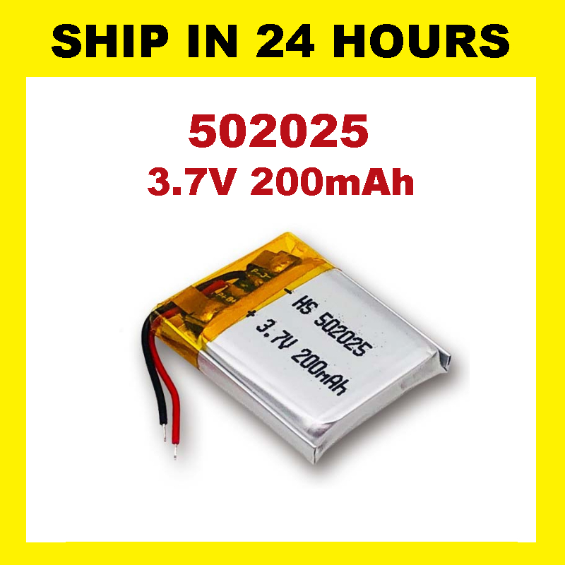 MN 3007 Batterie LiPo Ricaricabili 3.7V 200mAh - Confezione Da 10 - Foto 3