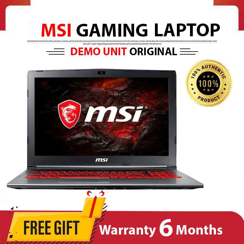 [DEMO UNIT] MSI Notebook GF75 GE62 GP75 GF66 GP76 I7 11800 RTX3060 GTX ...