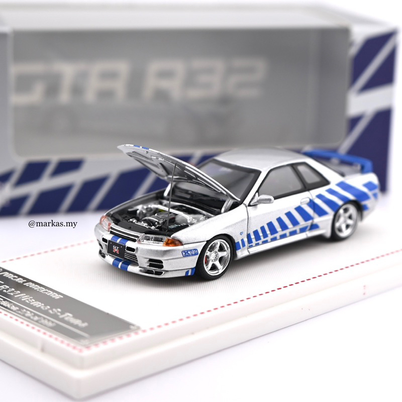 (BOX NOT PERFECT) FOCAL HORIZON 1/64 NISSAN SKYLINE GT-R R32 NISMO S ...