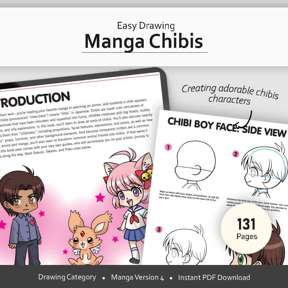 [ PDF ] Drawing - Manga Chibi | Shopee Malaysia