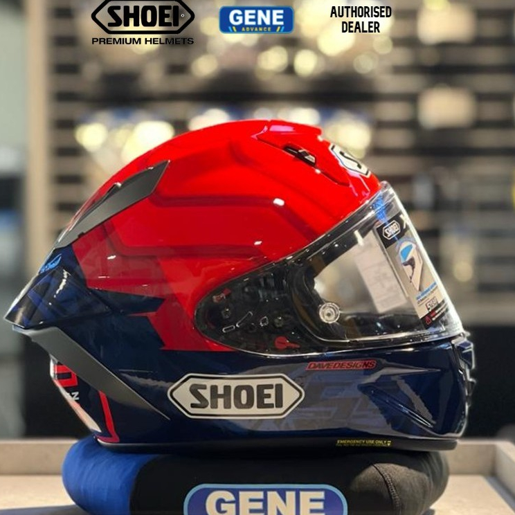 SHOEI くわしい マルケスアメリカ インカム付きSENA30k X-Fourteen