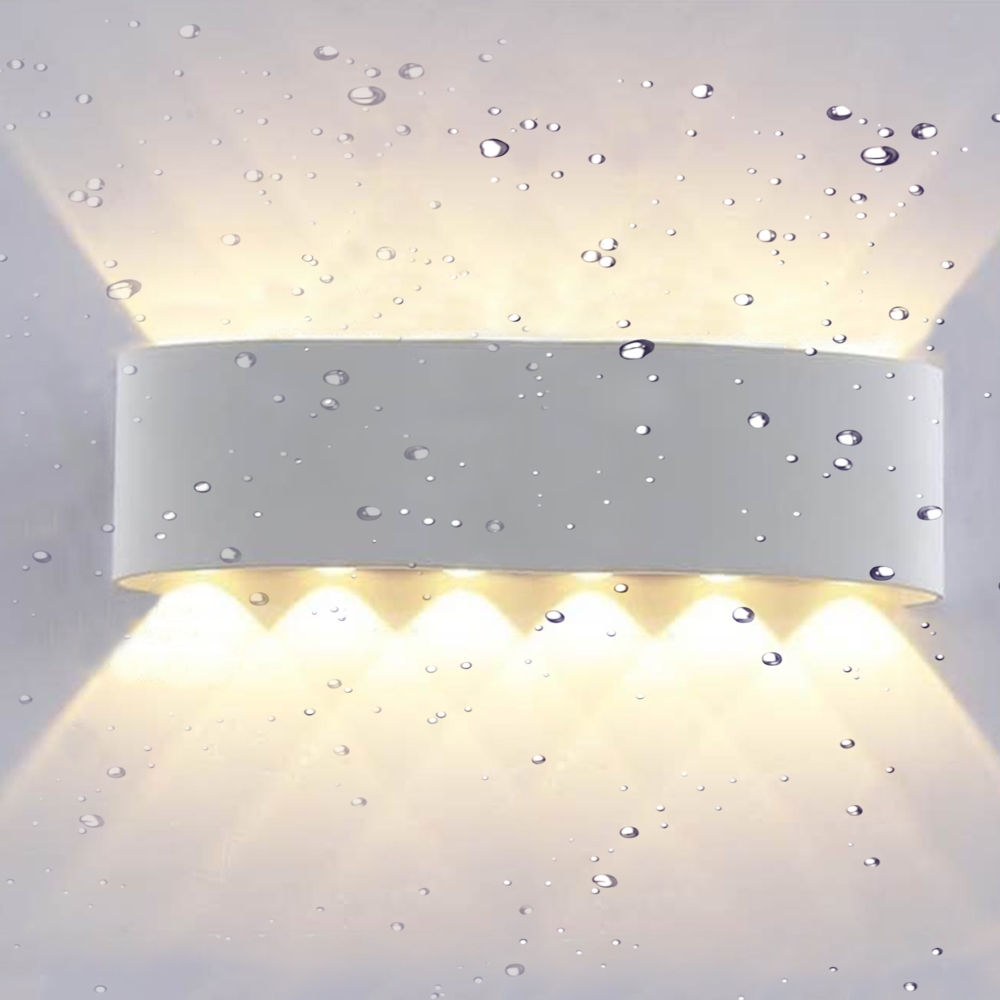 Outdoor Indoor Lighting LED Wall Sconce Light Up and Down Wall Lamp for ...