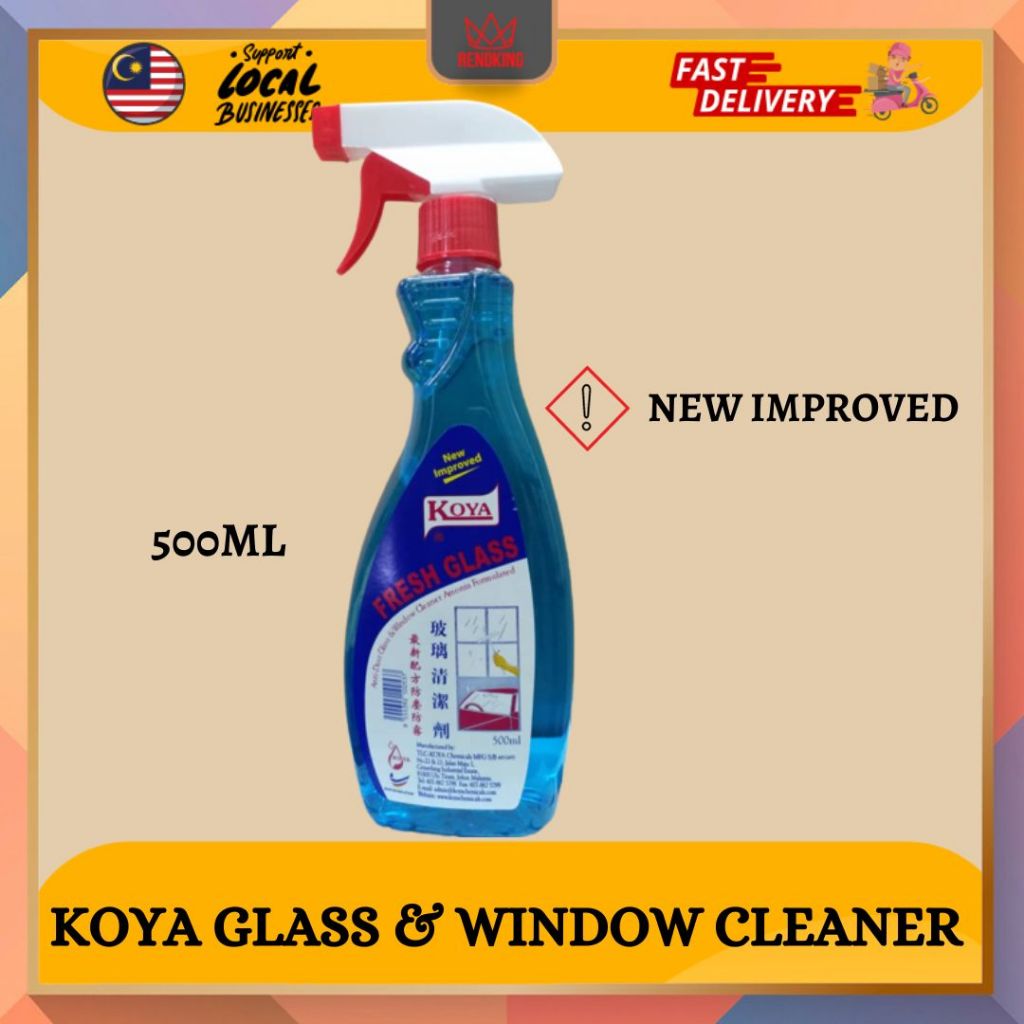 KOYA GLASS AND WINDOW CLEANER AMONIA FORMULATED Shopee Malaysia