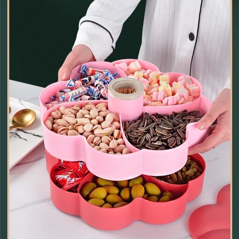 8 in 1 Air Tight Food Container storage Bekas Biskut Raya Kuih Raya ...