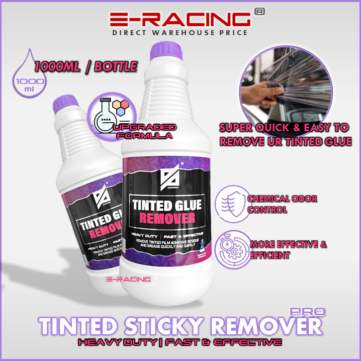 Tinted GlueOff Ultimate Car Care Tinted Tint Film Sticky Glue Remove