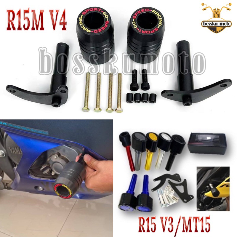 R15M V4 R15 V3 MT15 BODY FRAME SLIDER FAIRING ANTICRASH FALLING GUARD