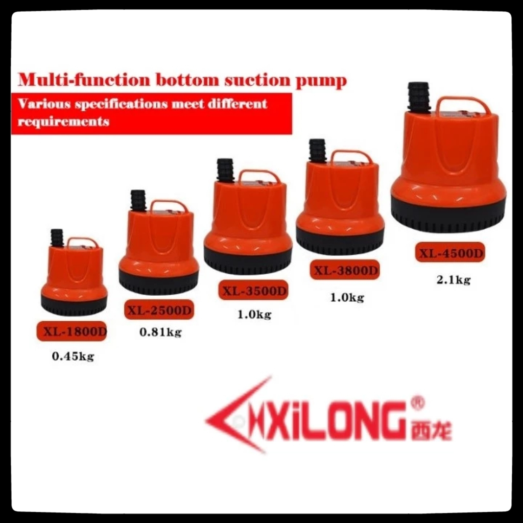 Xilong Bottom Suction Submersible Pump XL-1800D XL-2500D XL-3500D XL ...