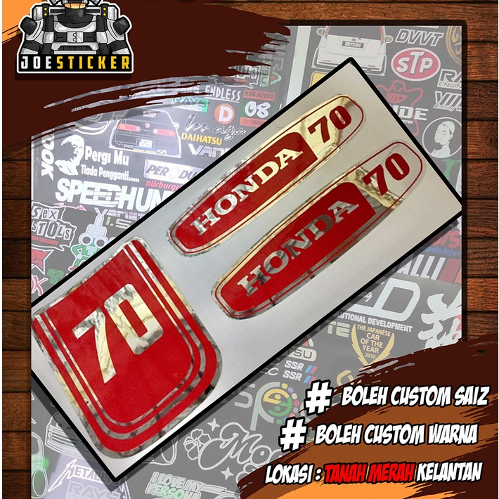 honda c70 body sticker set | Shopee Malaysia