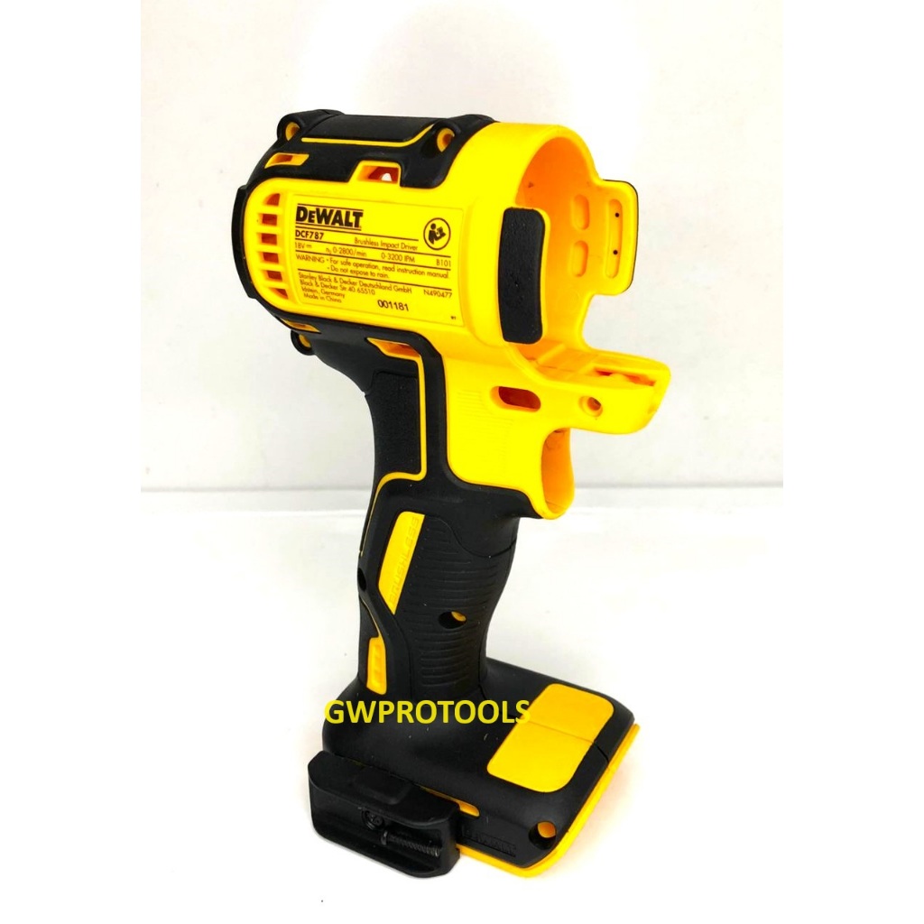 DCF787 DEWALT 18V BRUSHLESS IMPACT DRIVER - CLAMSHELL SET ( N180481 ...