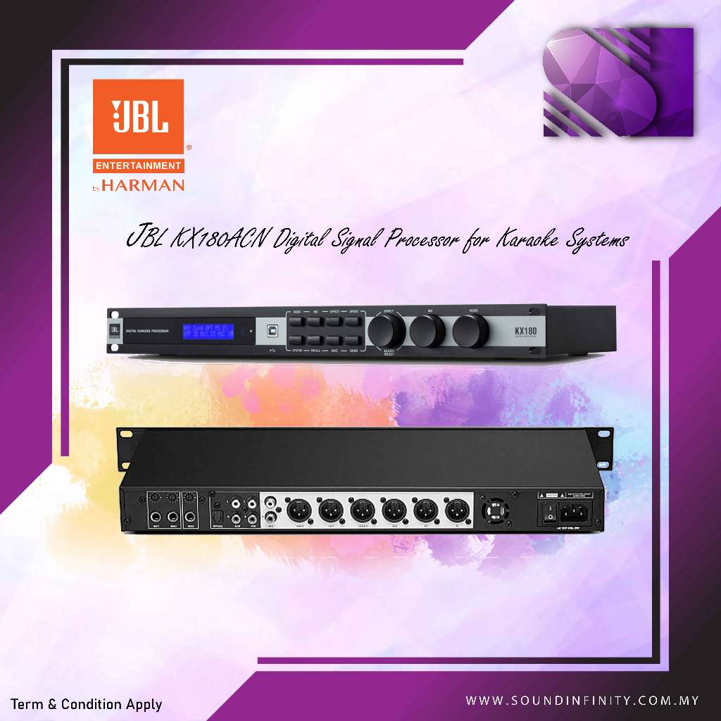 JBL KX180 ProfessionalGrade Digital Processor ( KX180 ) Shopee Malaysia