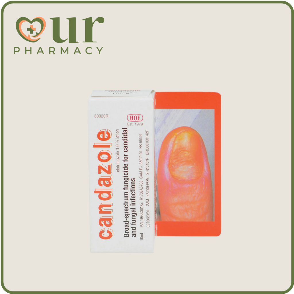 CANDAZOLE CLOTRIMAZOLE LOTION 10ML (NAIL ANTIFUNGAL) Shopee Malaysia