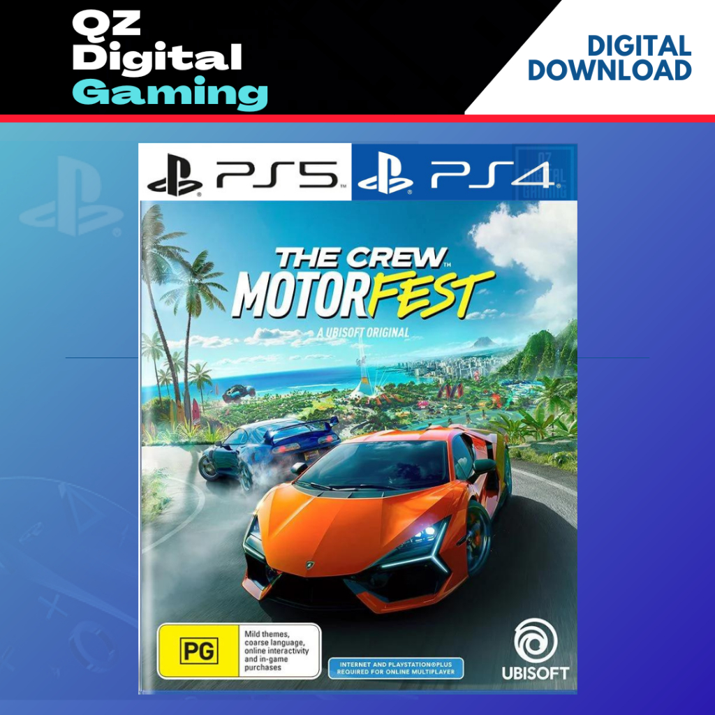 PS4 The Crew Motorfest, Video Gaming, Video Games, PlayStation on Carousell