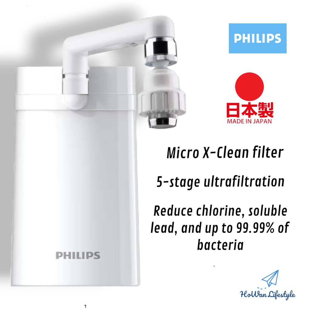 Philips 3L Instant Water Filtration Dispenser With Micro X-Clean