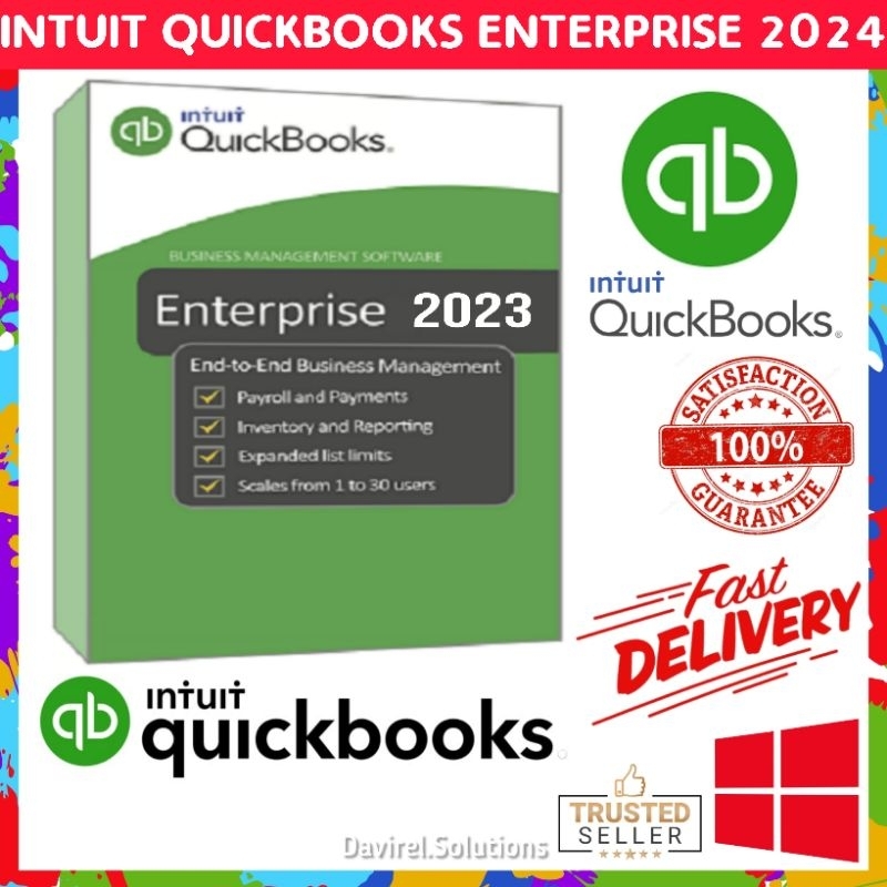 Intuit QuickBooks Enterprise Solution Accountant 2024 Genuine Serials