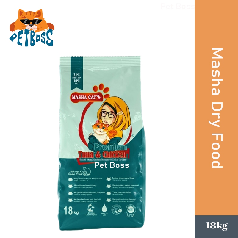 Masha Cat Premium Tuna & Chicken (18kg) Shopee Malaysia