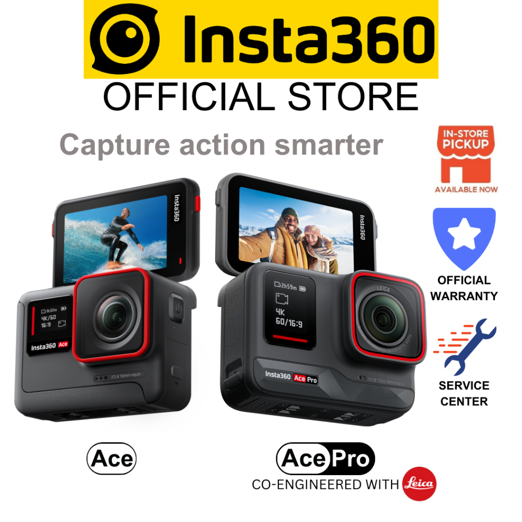 Insta360 Ace / Ace Pro Capture Action Smarter | Shopee Malaysia