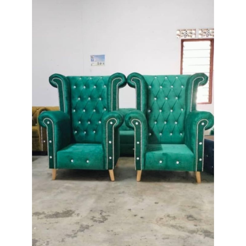 TERMURAH WING CHAIR HIGH BACK DIRAJA SUPER EXCLUSIVE KEDAI KELANTAN