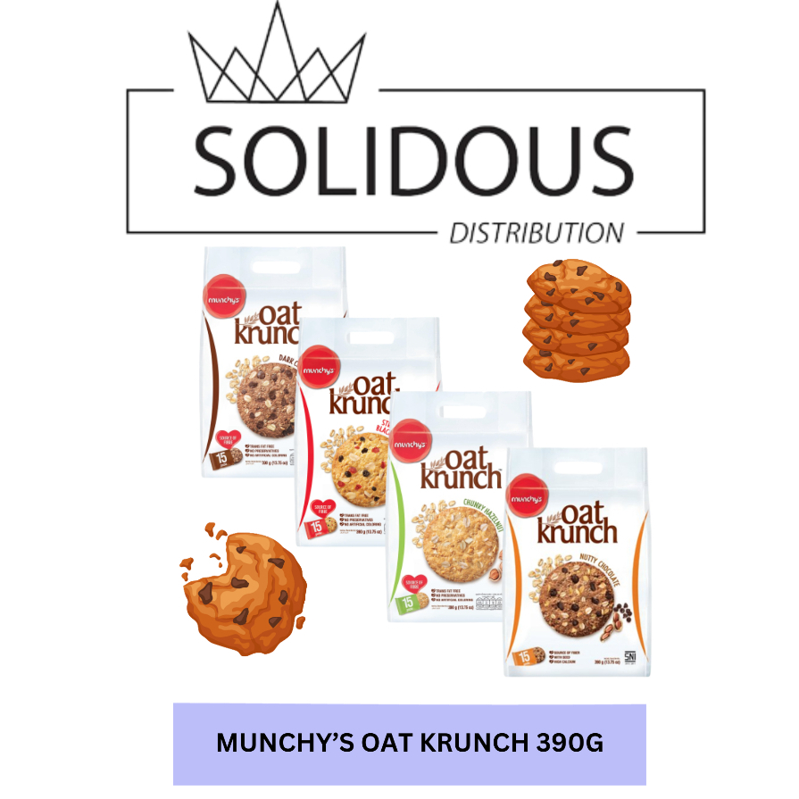 OAT KRUNCH 390G (4 FLAVORS) Shopee Malaysia