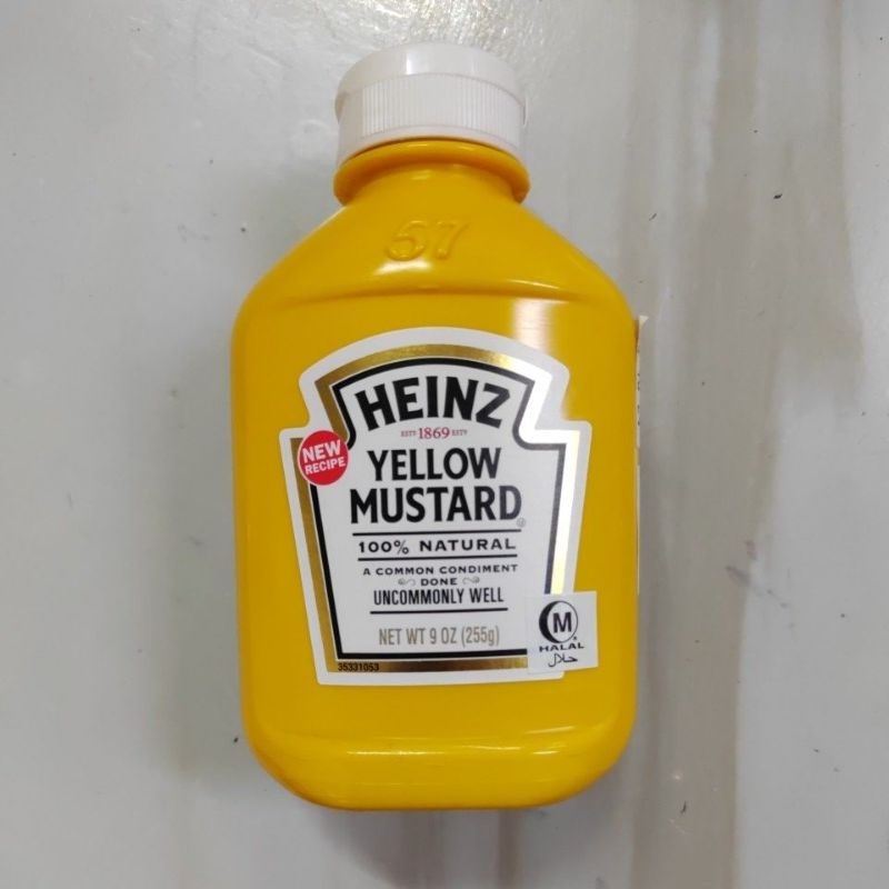 Heinz yellow mustard 9oz( 255g) | Shopee Malaysia