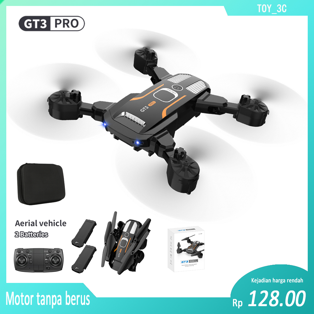 【Half Fold Drone】GT3PRO drone, semi folding drone, dual battery/dual ...