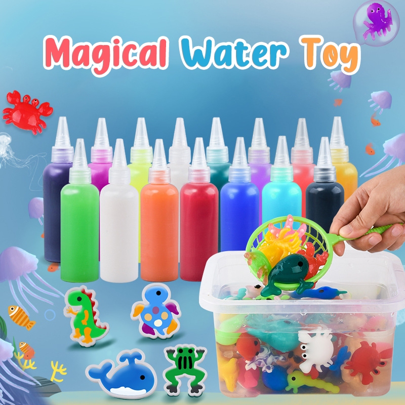 Charmofun Aqua Gelz Set - Magische Wasserelfen Zum Basteln Ab 4 Jahren
