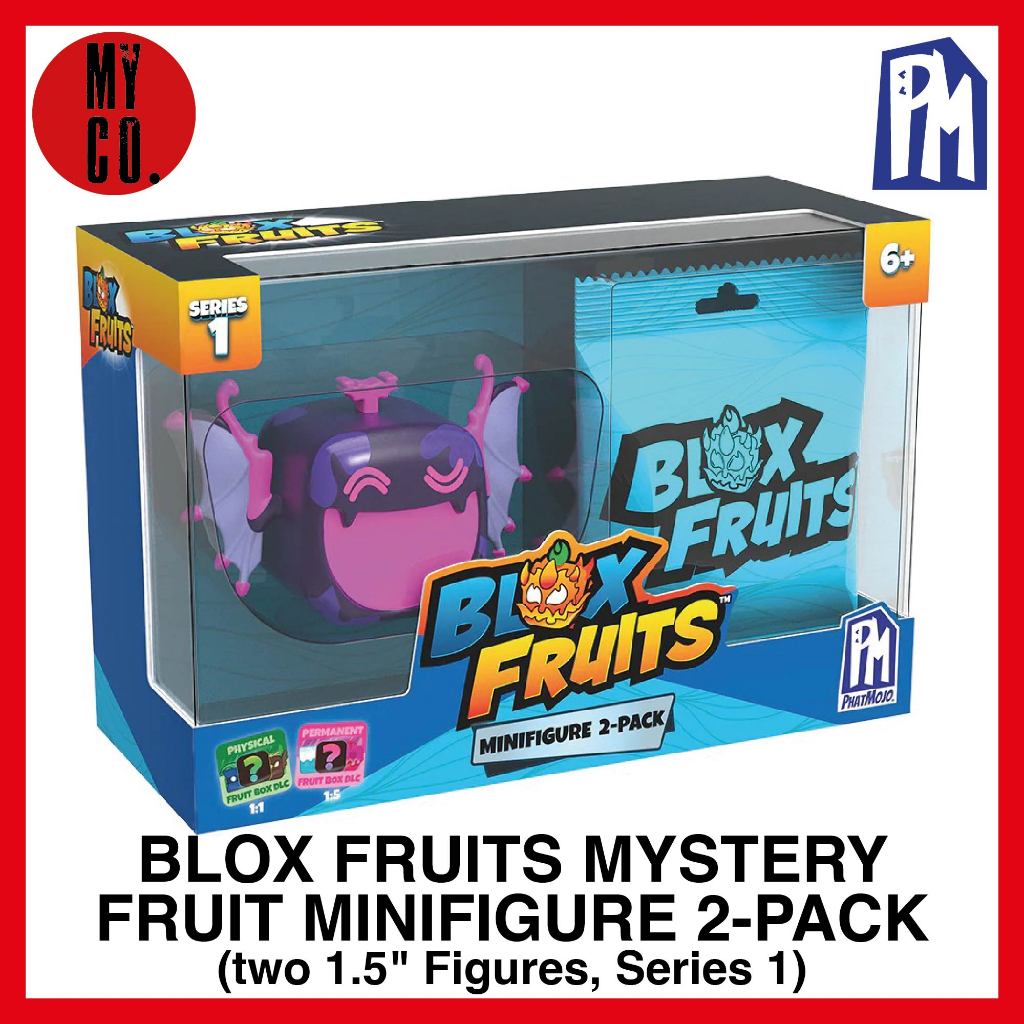 BLOX FRUITS MYSTERY FRUIT MINIFIGURE 2-PACK (two 1.5