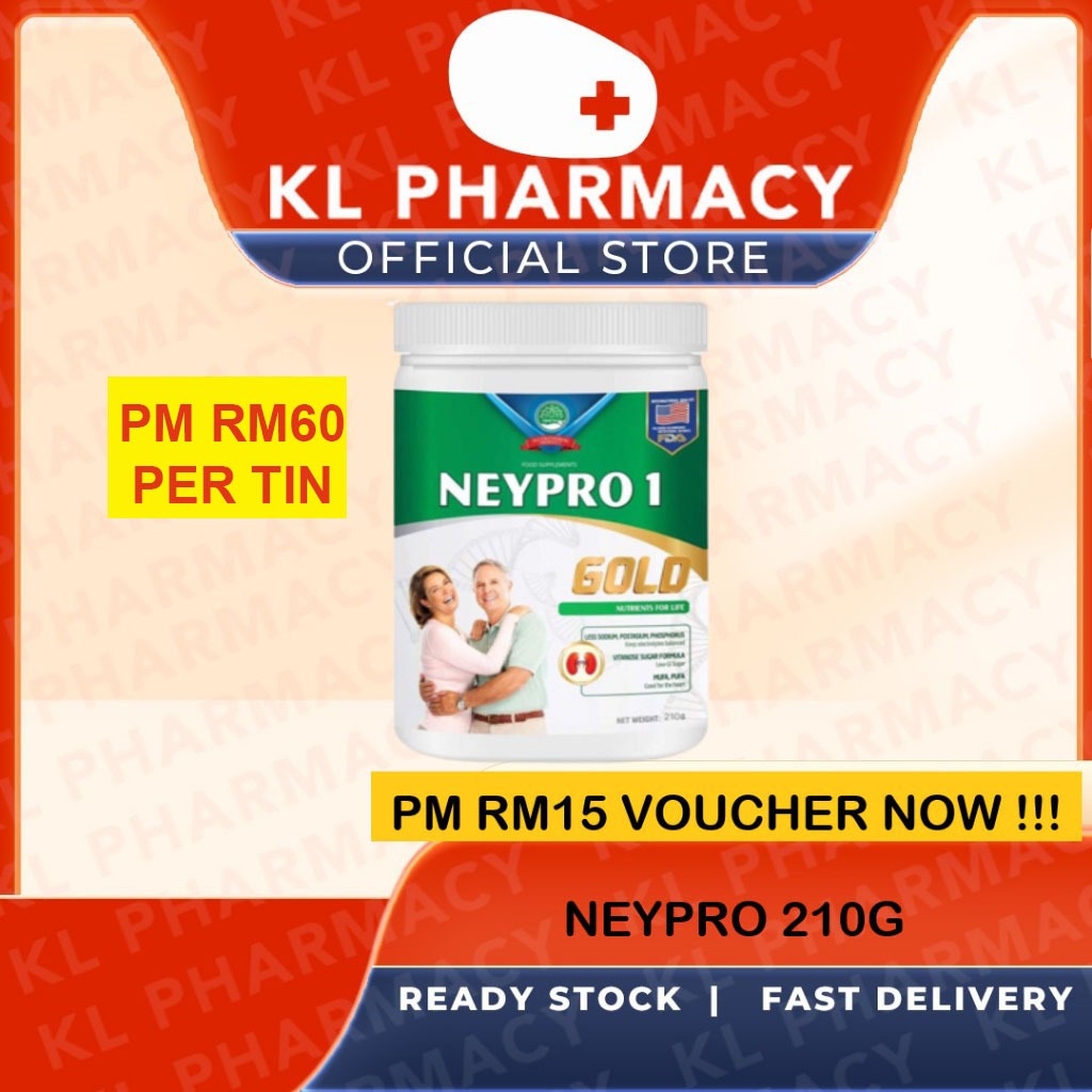 [100% ORIGINAL][PHARMACY STOCK] Neypro 1 Gold Milk-210G For People With ...