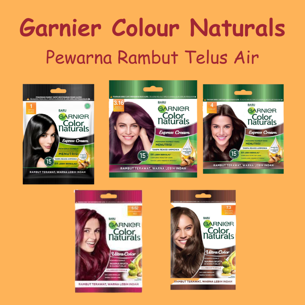 GARNIER Colour Naturals Ultra Colour Hair Dye Colour [Pewarna Rambut