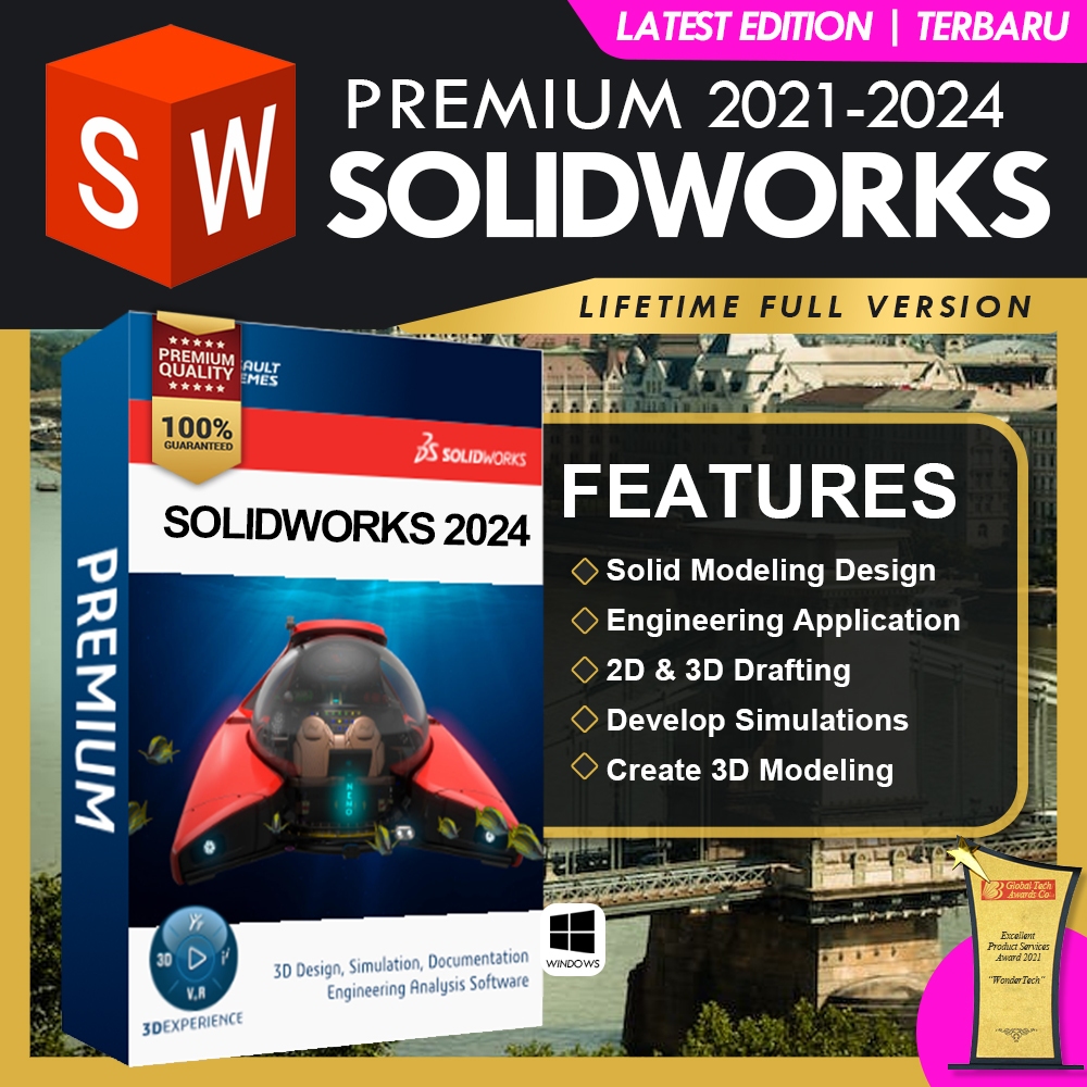 🔥 100% WORKS 🔥 Solidworks 2024 ~ 2020 Premium + Plugins & Remote ...