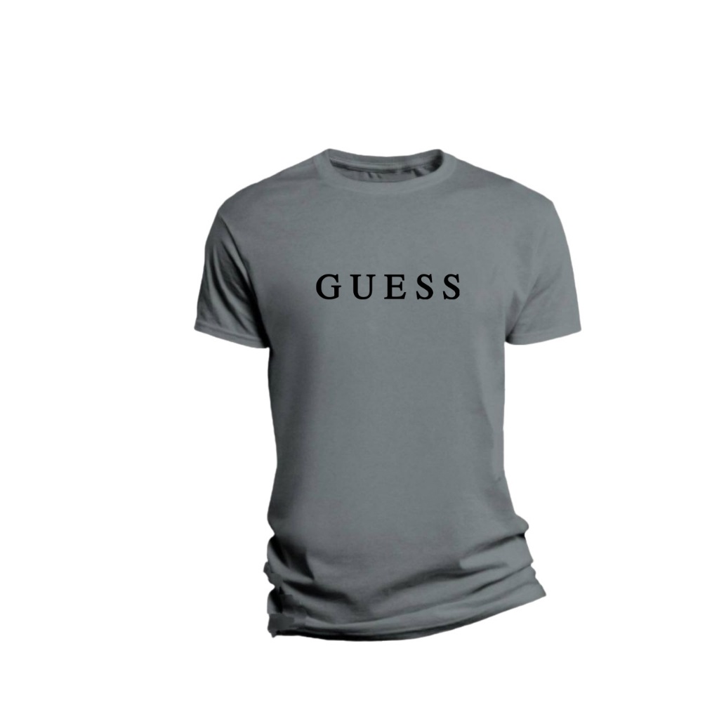 UNISEX KAIN SEJUK Latest GUESS Design T Shirt Baju Streetwear Baju Shirt TShirt Unisex Viral Tee Shopee Malaysia