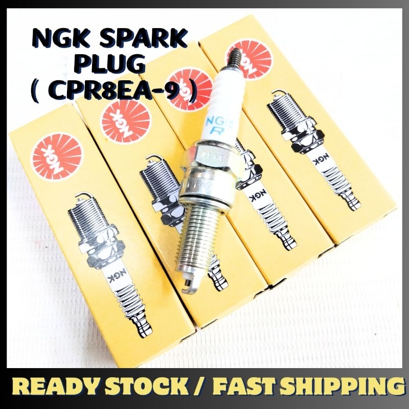 NGK SPARK PLUG ( CPR8EA9 ) YAMAHA LC135 / NMAX / NVX155 / SYM VF3I 185