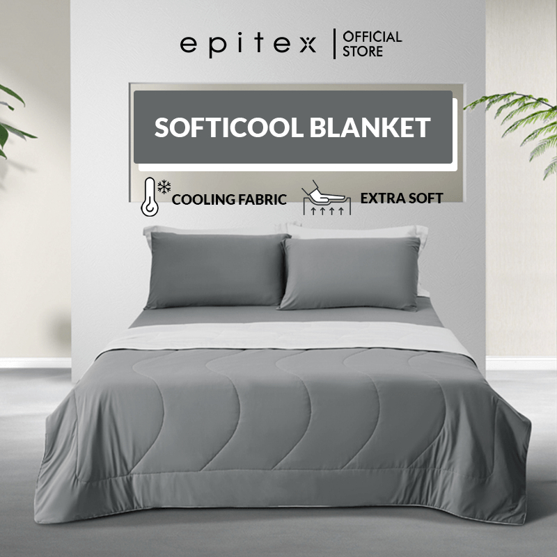 Epitex 1600TC Softicool Blanket Extra Cooling Comforter Shopee Malaysia