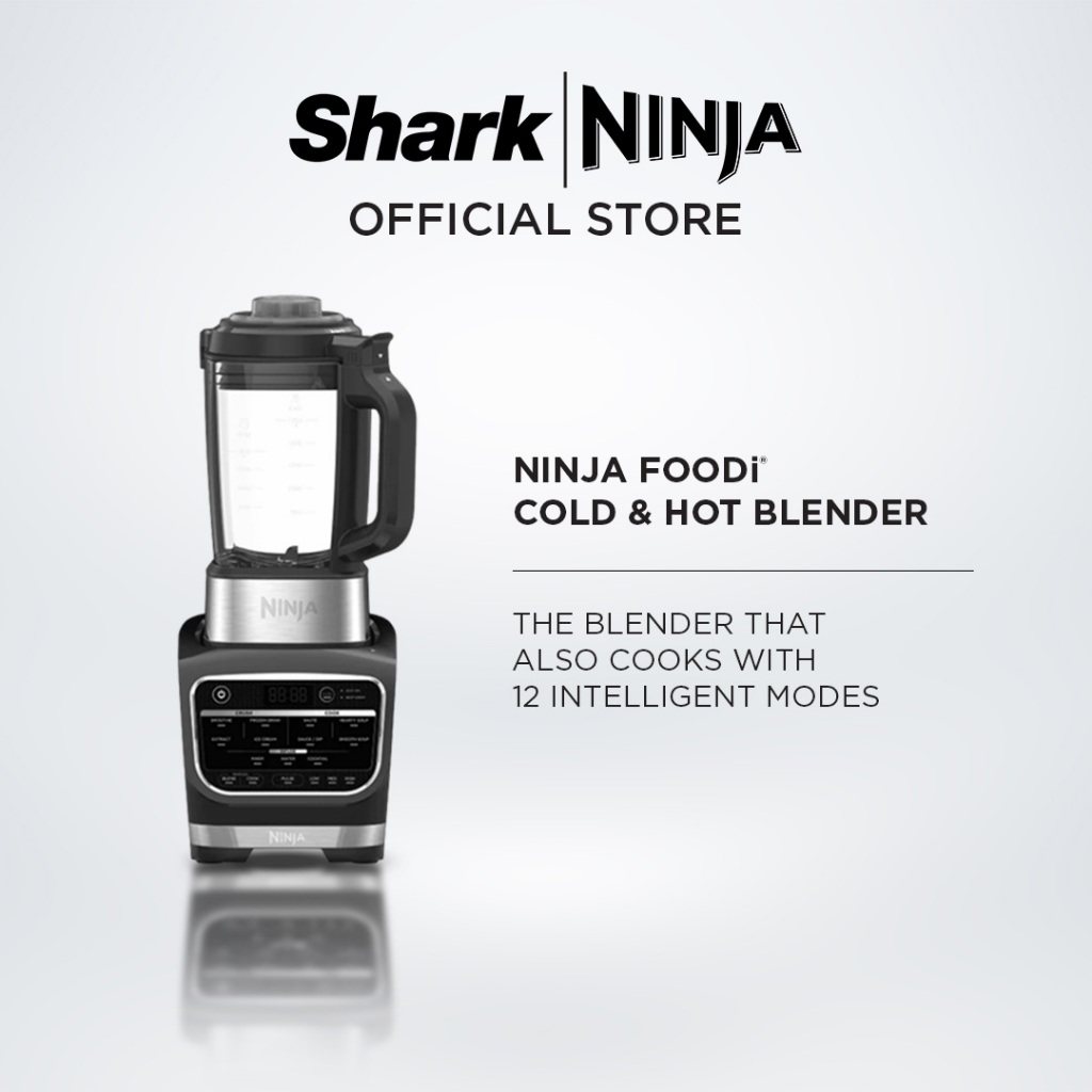 Ninja Foodi Blender & Soup Maker, 10 AutoiQ Programs, 1.7L Glass Jug