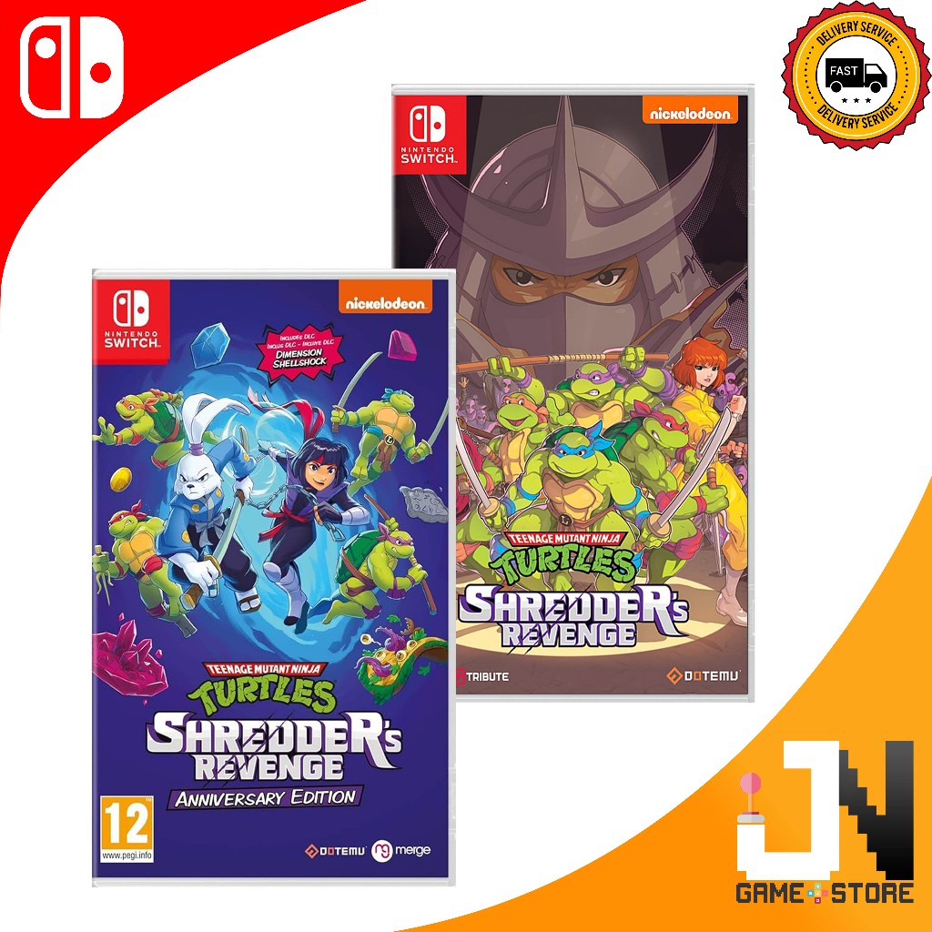 Nintendo Switch Teenage Mutant Ninja Turtles Shredder's Revenge