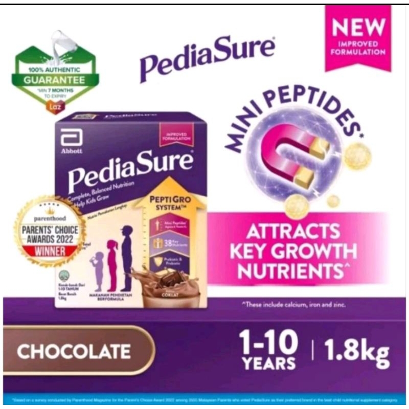 Pediasure Chocolate / Asli 1.8KG | Shopee Malaysia