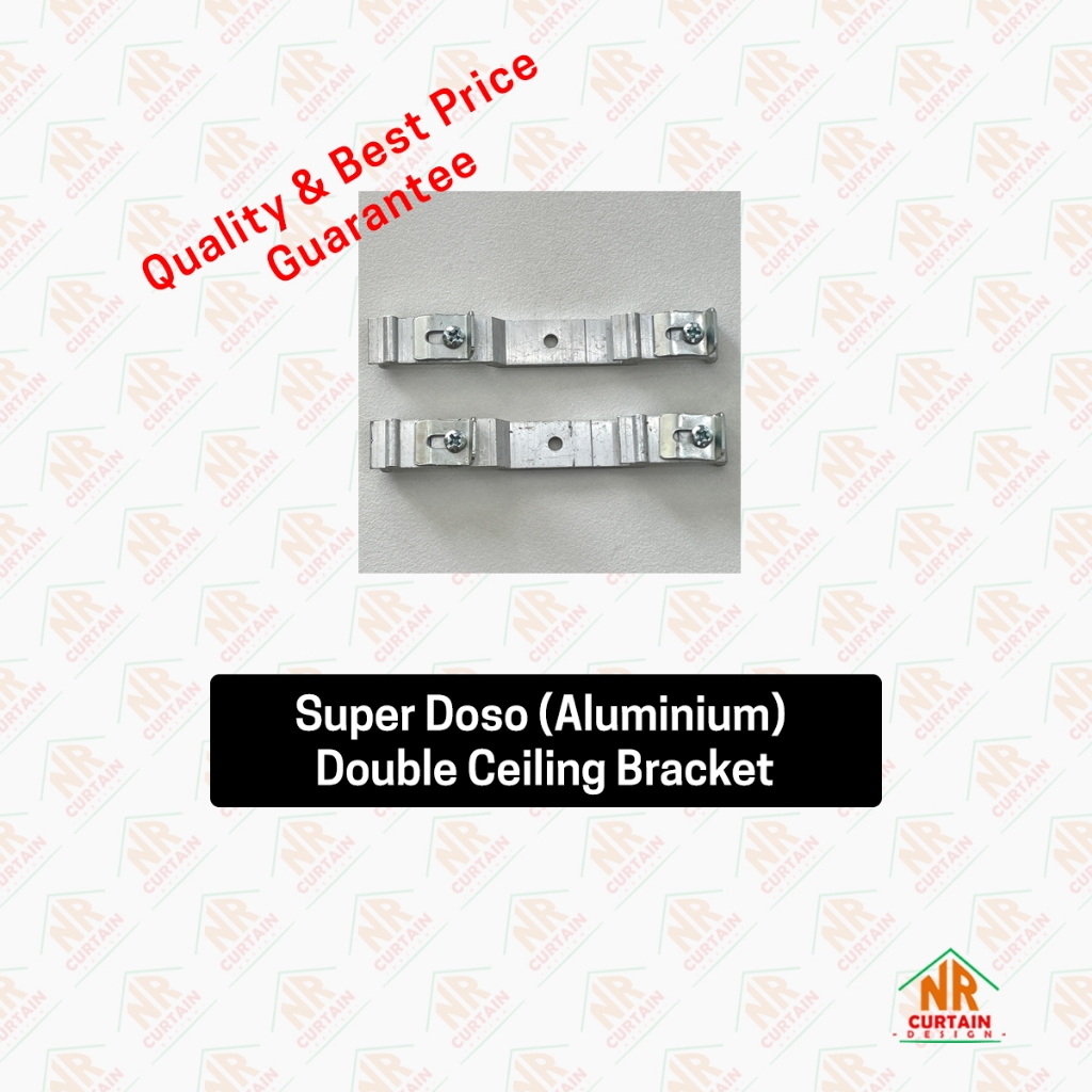 Super Doso Double Ceiling Bracket (Aluminium) for Super Doso Railing ...