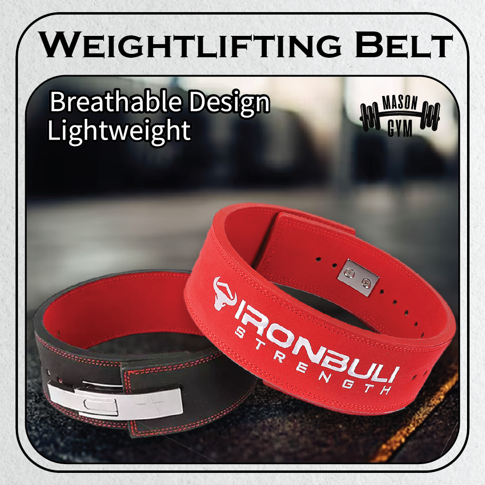 MasonGym™ Powerlifting Belt Gym Crossifit Belt Body Building Belt