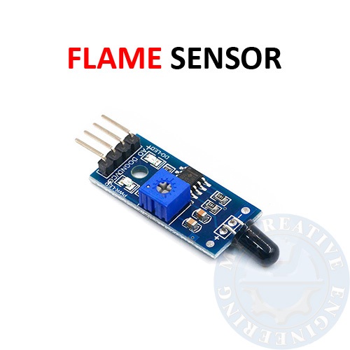 IR Infrared Flame Fire Sensor Module 4 Pin Compatible with Arduino ...