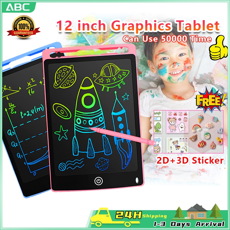 Painting board For Kids Children Digital Tablt 12" inch Graphics