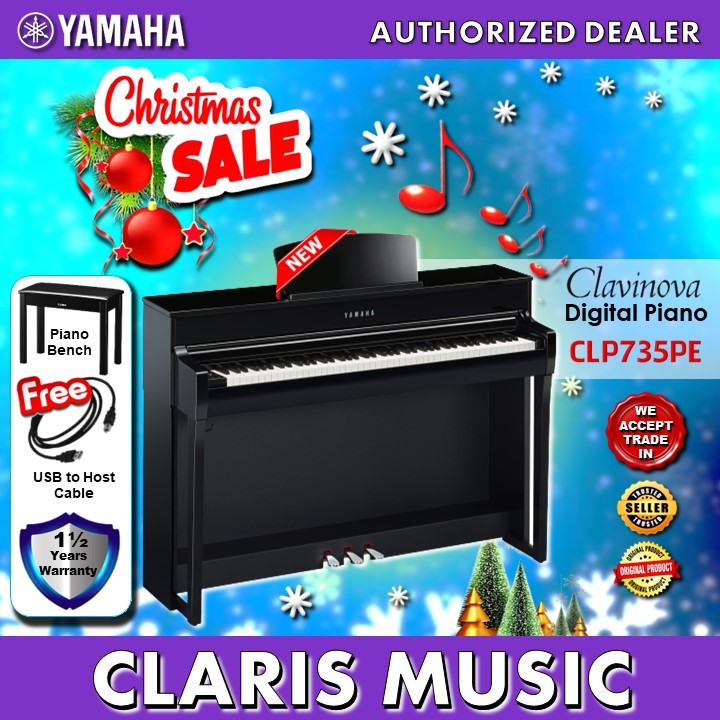 Yamaha clp735pe on sale