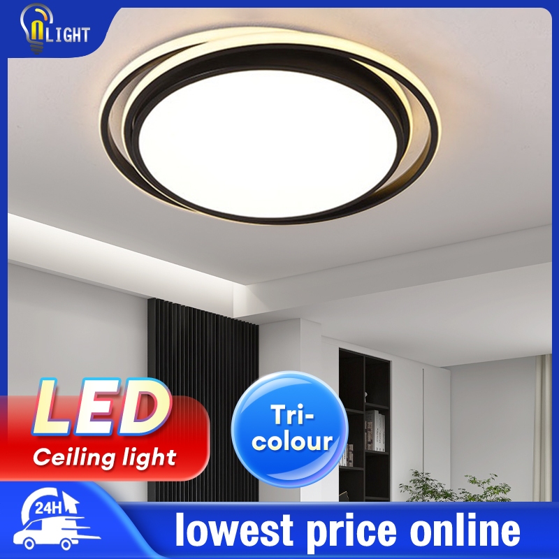 LED Ceiling Light Moden 72W/AC220V Lampu Ruang Tamu Led Panel Light ...