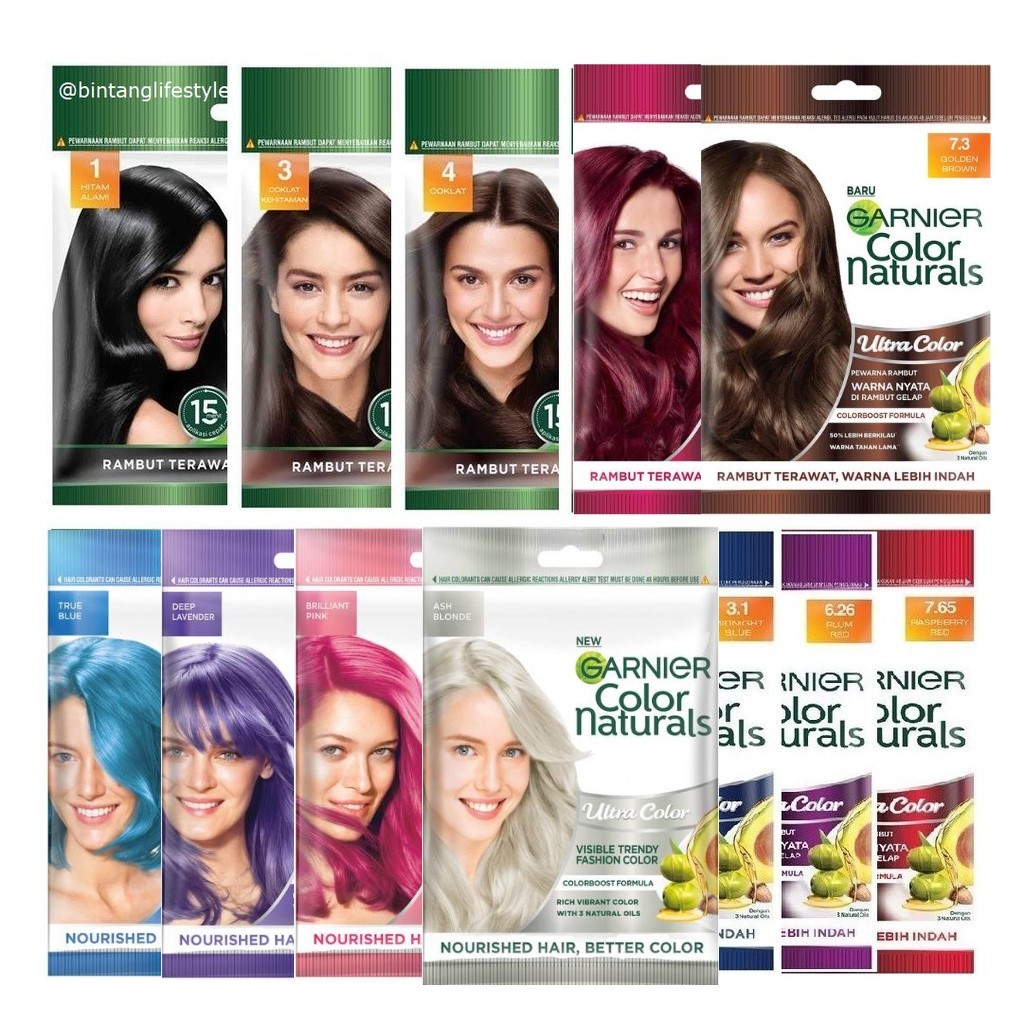 HAIR COLOR / HAIR DYE COLOR / PERWARNA RAMBUT 20g/30g | Shopee Malaysia