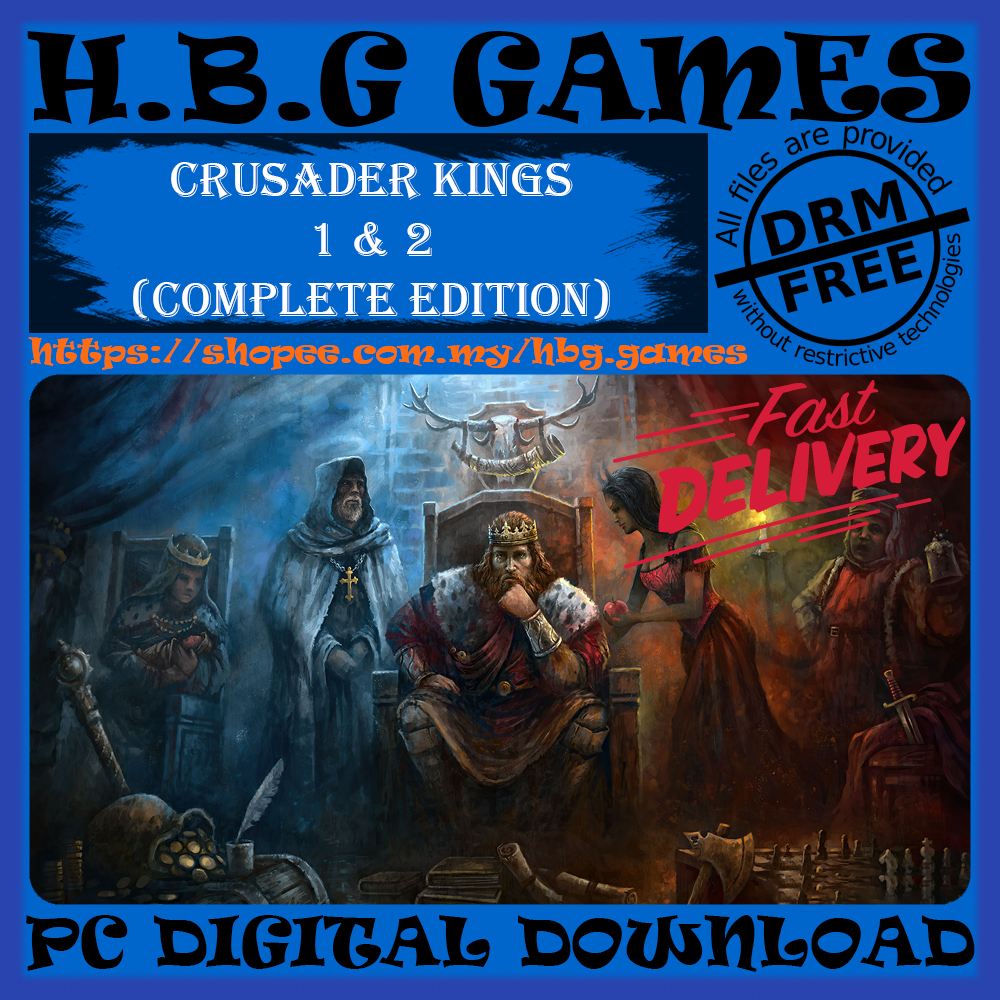 Crusader Kings 1 & 2 (Complete Edition) [PC DIGITAL DOWNLOAD] [OFFLINE ...