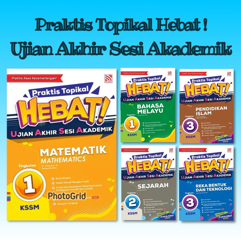 Pelangi • Praktis Topikal Hebat ! UASA Tingkatan 1 - 3 KSSM | Shopee ...